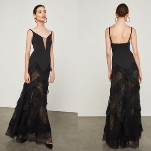 BCBG Avaline Pleated Gown
